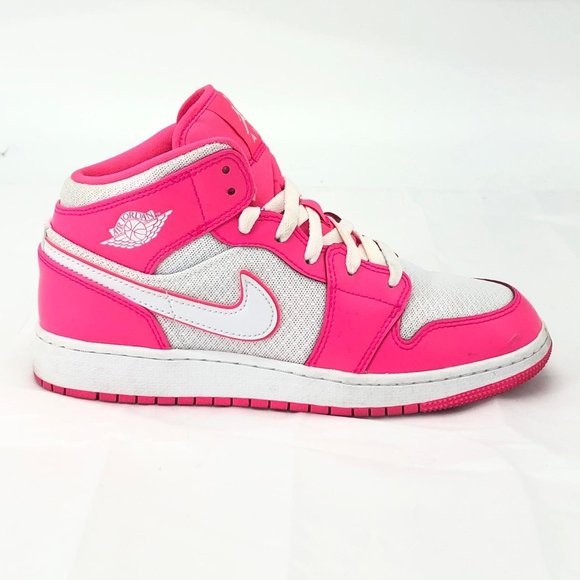 nike jordan neon pink